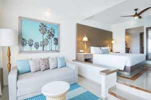 Junior Suite Lagoon or Garden View at Sunscape Cancun Resort